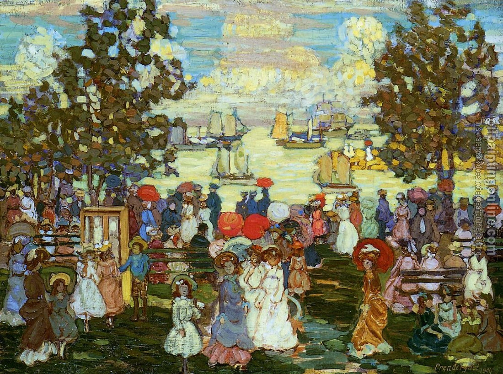 Prendergast, Maurice Brazil - Salem Willows